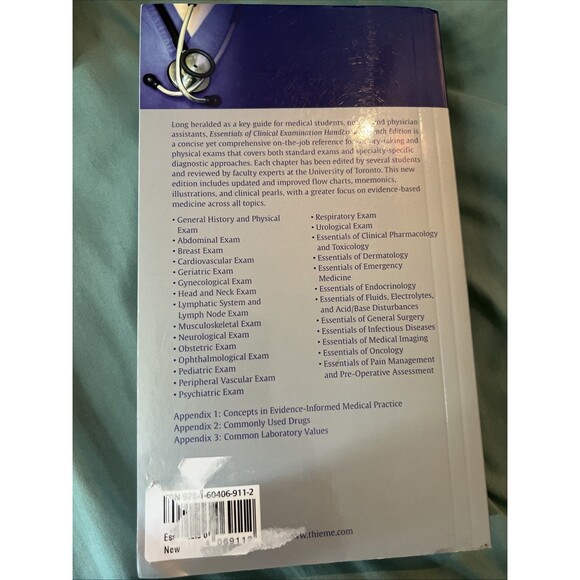 Essentials of Clinical Examination Handbook - Picture 2 of 2